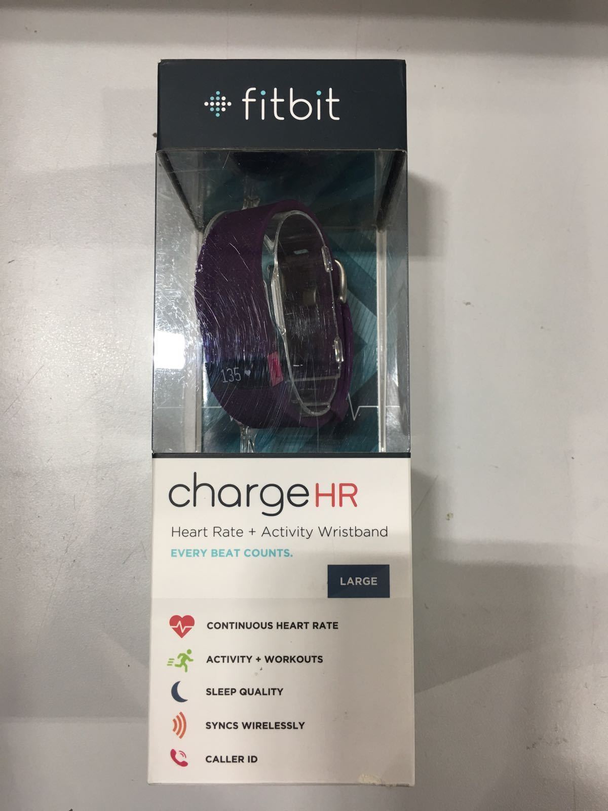 fitbit charge hr plum